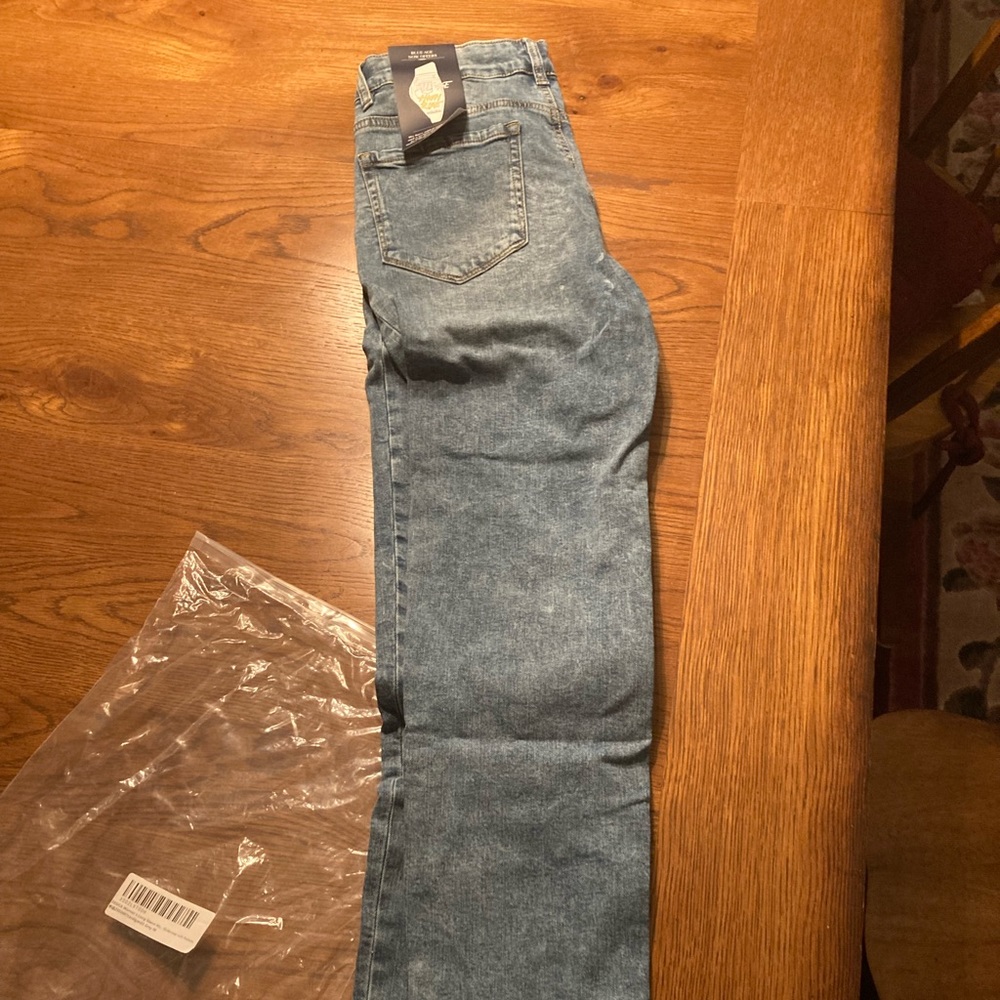 Blue age high rise jeans